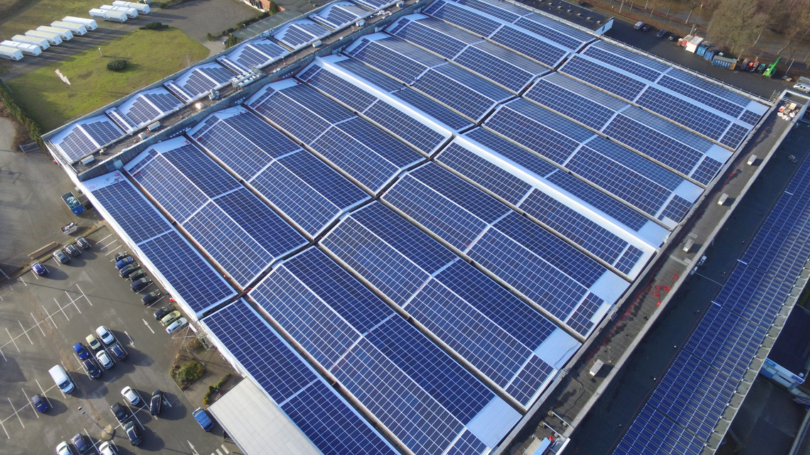 Commercial photovoltaic system for technical consulting