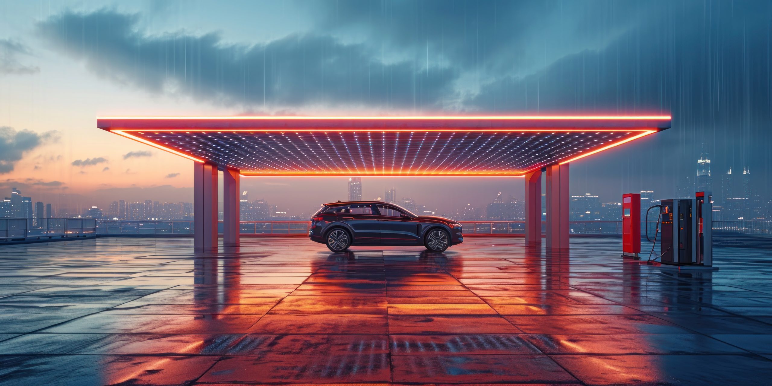 Solar carport